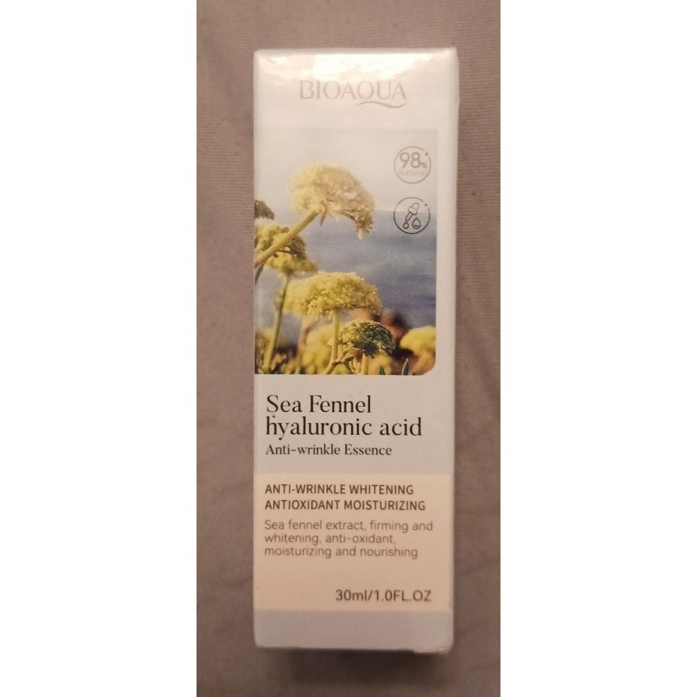 NEW Bioaqua Sea Fennel Hyaluronic Acid Anti Wrinkle Essence